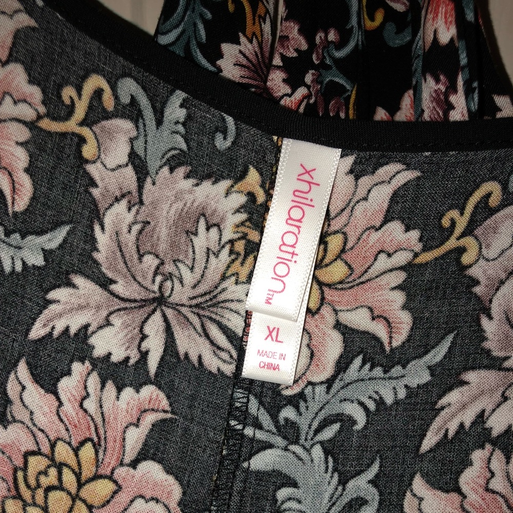 Xhilaration Long Sleeve Floral Dress - Picture 5 of 5